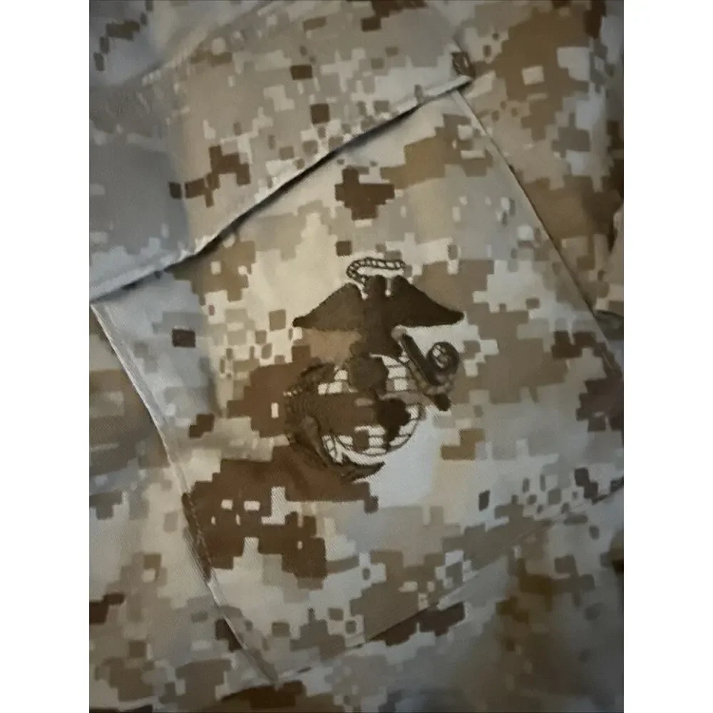 US Marine Corps Medium Long MCCUU Desert Marpat Jacket Combat USMC Pants Set